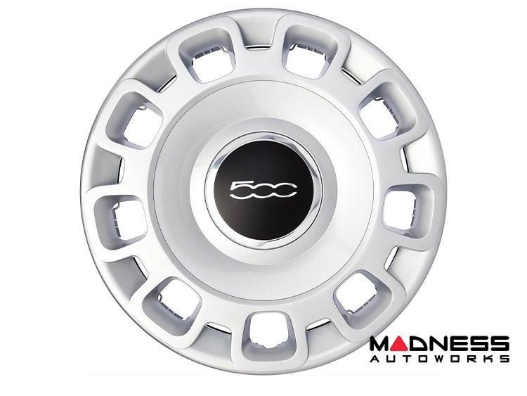Fiat New 500 Wheel Cup Cover – Diameter 14” – OEM 51787644 – Made In Italy – U125V126